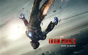 Iron Man 3, falling HD wallpaper