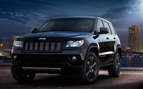 Jeep Grand Cherokee concept car front view HD wallpaper