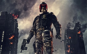 Judge Dredd, movie widescreen HD wallpaper