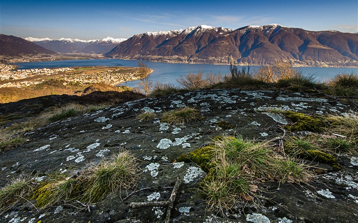 Lake Maggiore, Switzerland Wallpapers Pictures Photos Images