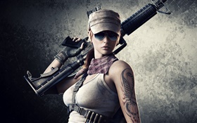 Point Blank, beautiful girl HD wallpaper