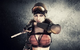 Point Blank, blue eyes girl HD wallpaper