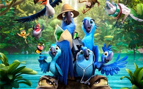Rio 2, cartoon movie HD wallpaper