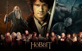 The Hobbit: An Unexpected Journey, movie widescreen HD wallpaper
