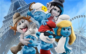 The Smurfs 2, movie widescreen HD wallpaper