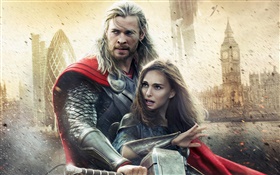 Thor 2: The Dark World, movie widescreen HD wallpaper
