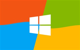 Windows 9 logo, four colors background HD wallpaper
