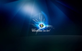 Windows Seven abstract background HD wallpaper