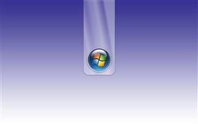 Windows logo, blue background