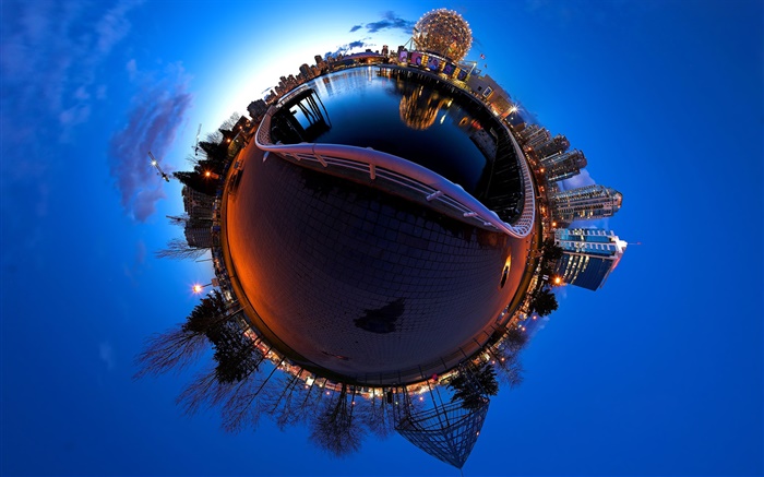 Canada, British Columbia, Vancouver city, creative pictures Wallpapers Pictures Photos Images