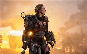 Emily Blunt in Edge of Tomorrow HD wallpaper
