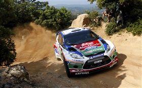 Ford car, rally race HD wallpaper