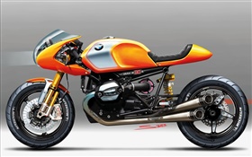 BMW concept motorbike HD wallpaper