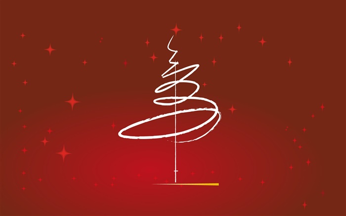 Christmas theme, design, tree, simple style Wallpapers Pictures Photos Images