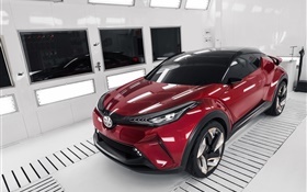 Scion red concept car