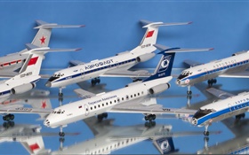 Tupolev planes, toys