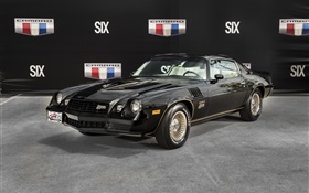 1978 Chevrolet Camaro Z28 black car HD wallpaper