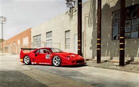 1994 Pininfarina Ferrari F40 red supercar
