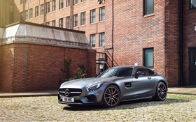 2015 Mercedes-Benz AMG GT S C190 silver supercar