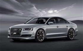 Audi ABT AS4 sedan HD wallpaper