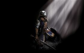 Dark Soul 2, black background HD wallpaper