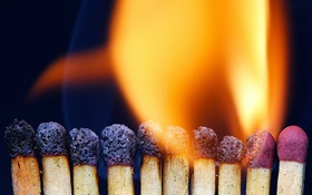 Matches, fire HD wallpaper