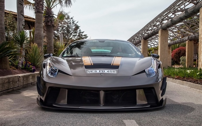 2015 Pininfarina PD 458 Ferrari supercar front view Wallpapers Pictures Photos Images