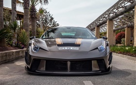2015 Pininfarina PD 458 Ferrari supercar front view HD wallpaper