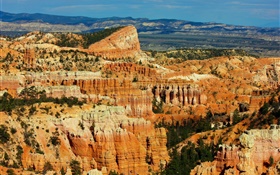 Bryce Canyon National Park, Utah, USA, mountains HD wallpaper