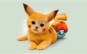 Cute Pikachu, anime HD wallpaper