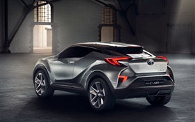 2015 Toyota C-HR concept SUV car rear view