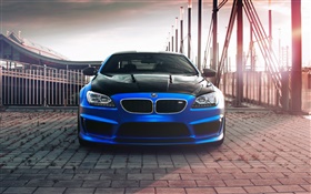 Hamann BMW F13 Coupe, blue car front view