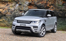 2015 Land Rover Range Rover AU-spec, silver SUV car HD wallpaper