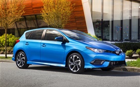 2015 Scion iM blue car