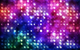 Abstract, circles, colorful dots, colors, bokeh HD wallpaper
