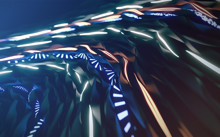 Abstract lines, light, pattern Wallpapers Pictures Photos Images