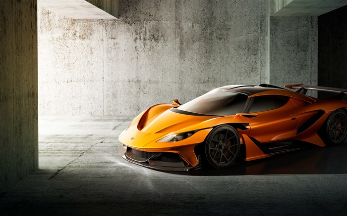 Apollo supercar front view Wallpapers Pictures Photos Images