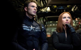 Captain America: The First Avenger, Black Widow HD wallpaper