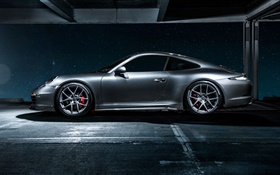 2015 Porsche 911 Carrera 4 supercar side view HD wallpaper