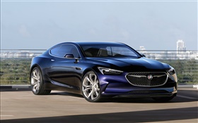 Buick Avista concept blue car