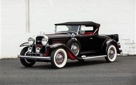 1931 Buick Series 90 Roadster, black color