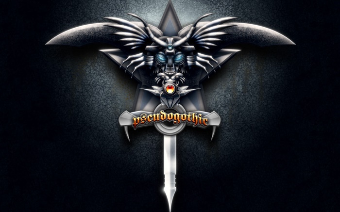 3D creative pictures, sword, wings Wallpapers Pictures Photos Images
