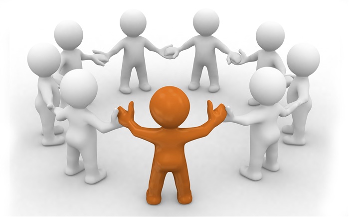3D person, white and orange Wallpapers Pictures Photos Images