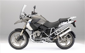 BMW R1200 GS black motorcycle
