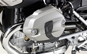 BMW motorcycle engine close-up HD wallpaper