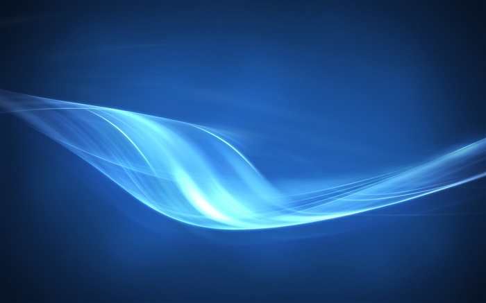 Blue light curve, abstract pictures Wallpapers Pictures Photos Images