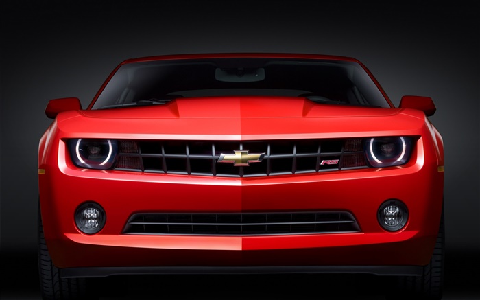 Chevrolet RS red car front view Wallpapers Pictures Photos Images