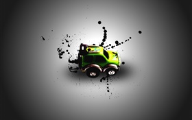 Creative design, 3d car