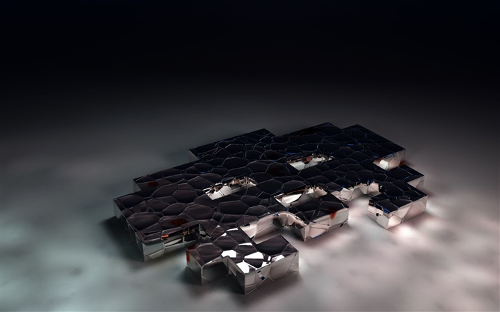 Cube house, 3D Image Wallpapers Pictures Photos Images