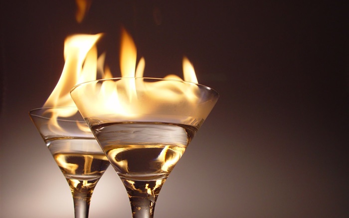 Cups and fire Wallpapers Pictures Photos Images